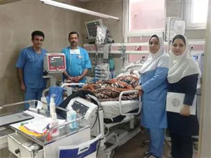 کارگزاری اکمو وریدی برای نخستین بار در شمالغرب کشور