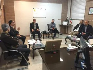 جلسه اساتید مرکز با ریاست دانشگاه