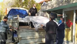 اهداء تخت بیمارستانی به ارزش 260 میلیون ریال به مرکز قلب شهید مدنی 