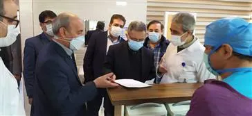 بازدید معاون درمان وزارت بهداشت از بیمارستان شهید مدنی تبریز