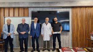 تجلیل از رتبه های برتر پزشکی کشور در مرکز آموزشی درمانی شهید مدنی تبریز