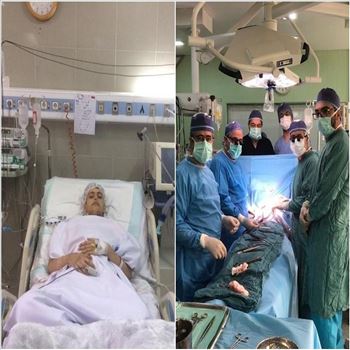 در بیمارستان قلب شهید مدنی تبریز صورت گرفت؛